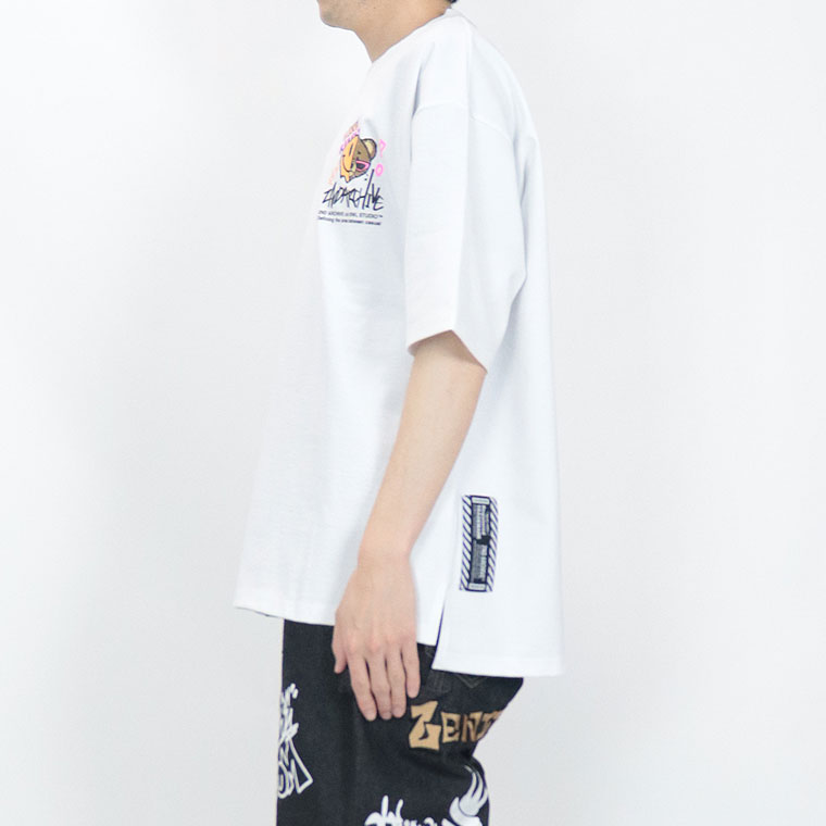 【2ND ARCHIVE】スマイルベアーバックプリント半袖Tシャツ