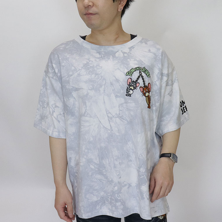 【TOM&JERRYコラボ】BIGサイズ天竺半袖Tシャツ キーホルダー