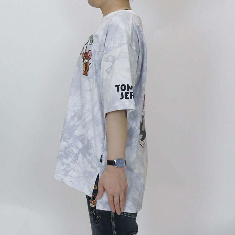 【TOM&JERRYコラボ】BIGサイズ天竺半袖Tシャツ キーホルダー