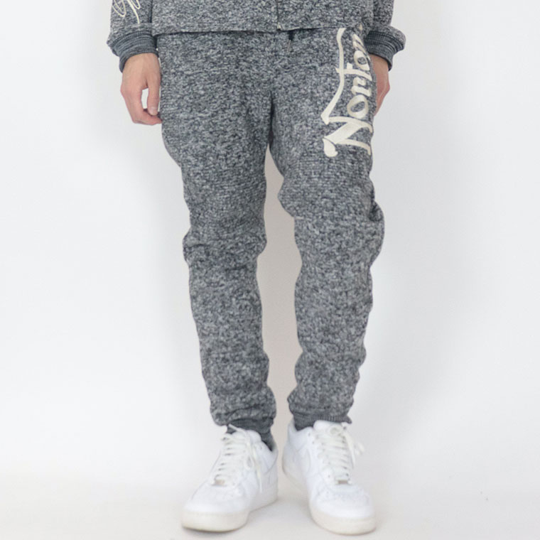 【NORTON】ポリ杢ライダース切替パンツ