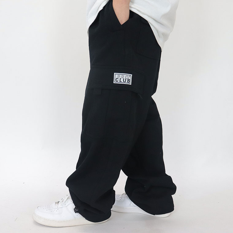 【PRO CLUB】Heavyweight Fleece Cargo Pants