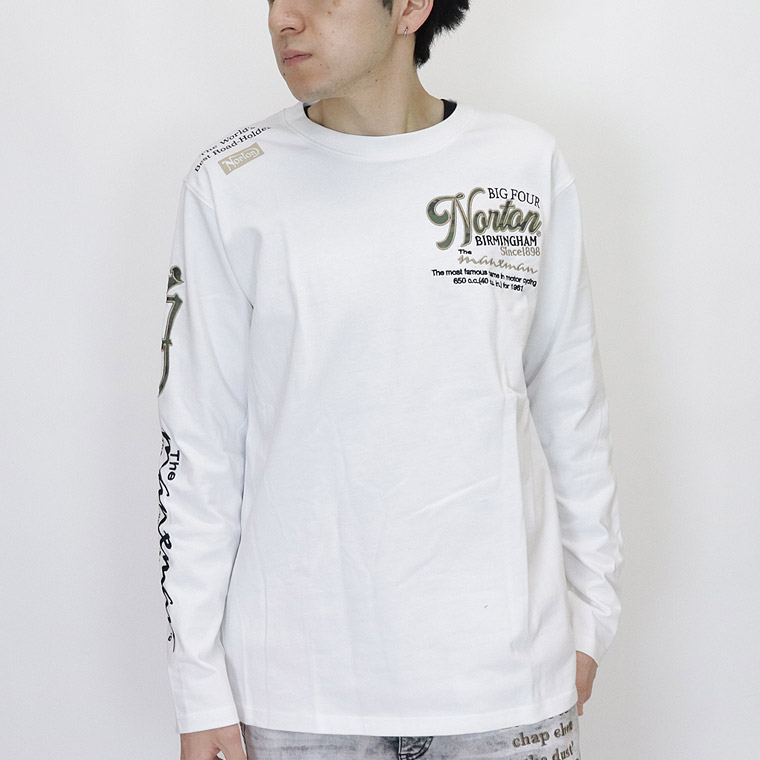 【NORTON】マンクスマン カモフラ長袖Tシャツ