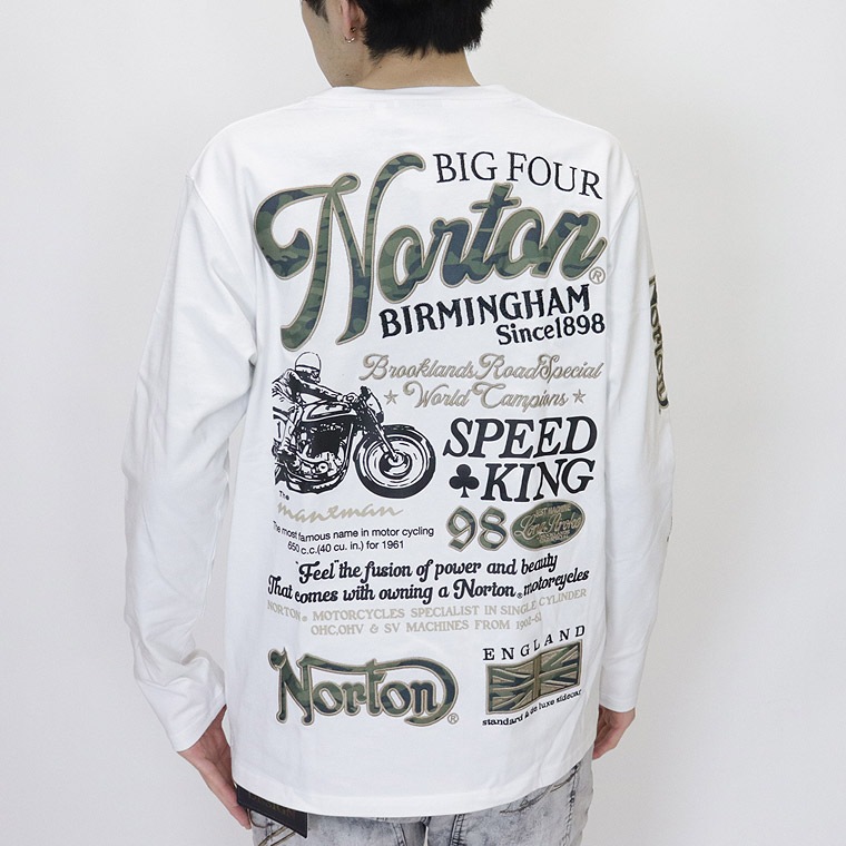 【NORTON】マンクスマン カモフラ長袖Tシャツ