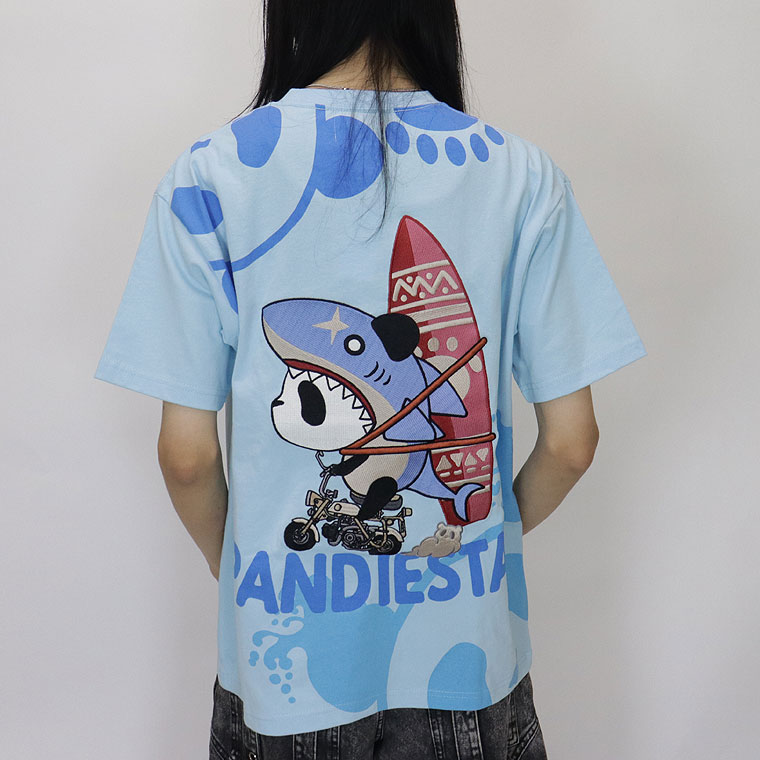 【PANDIESTA JAPAN】サーフライドシャーク半袖Ｔシャツ