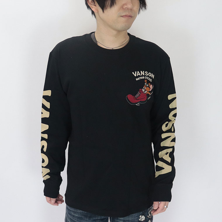 【TOM&JERRYコラボ】天竺ロンTEE 靴