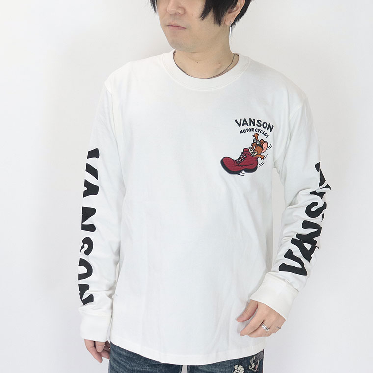 【TOM&JERRYコラボ】天竺ロンTEE 靴