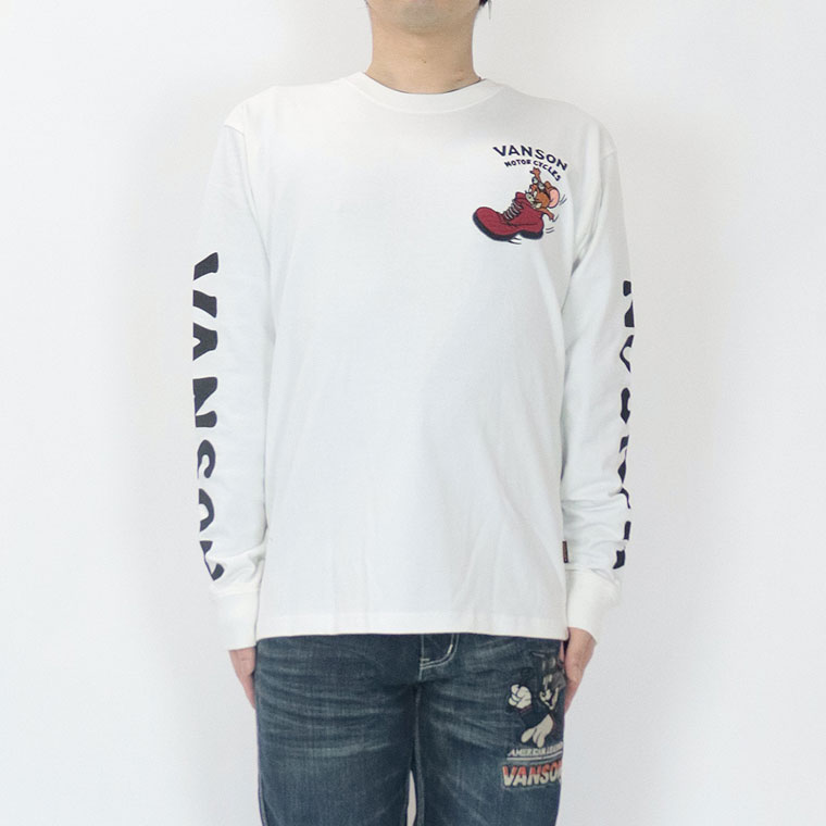 【TOM&JERRYコラボ】天竺ロンTEE 靴