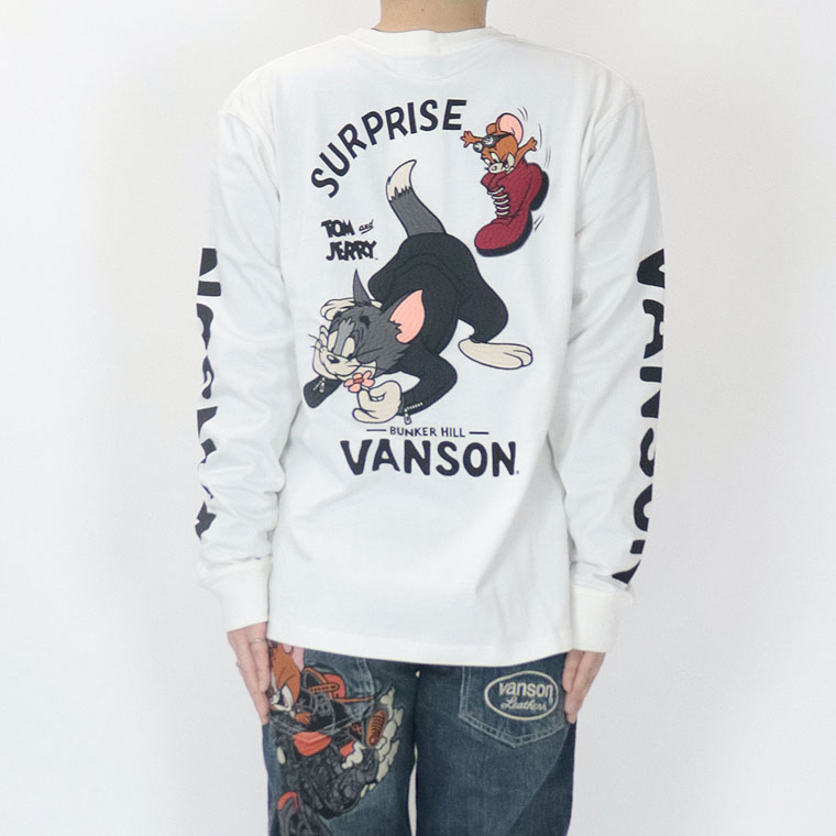 【TOM&JERRYコラボ】天竺ロンTEE 靴