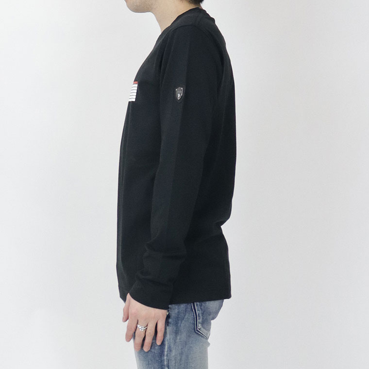 Milanoフロントプリント長袖Tシャツ