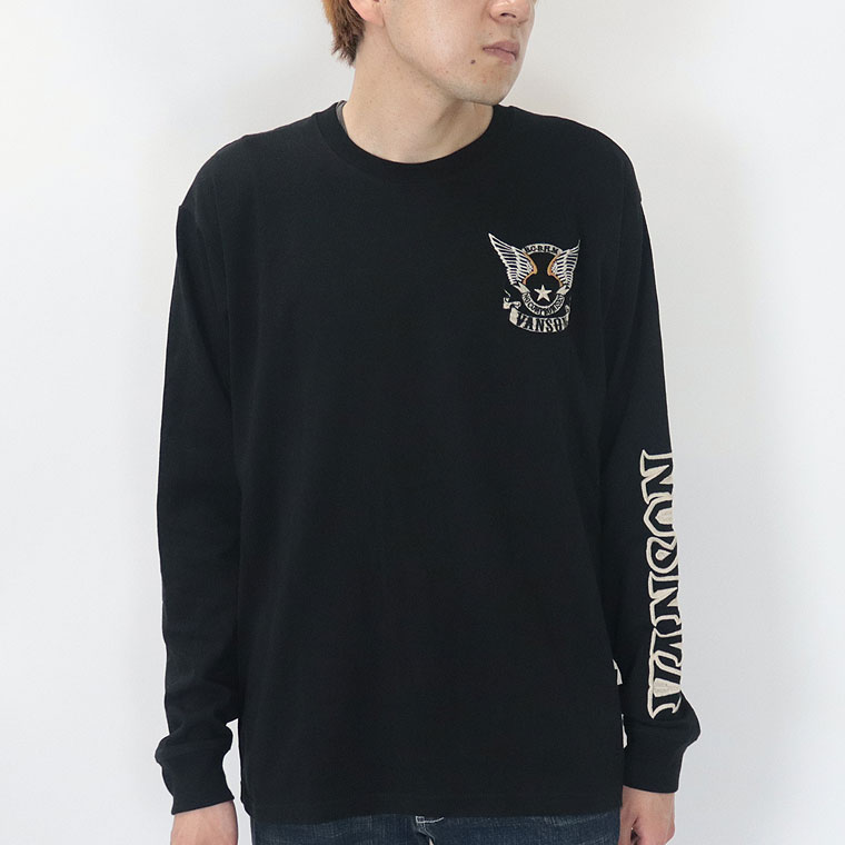 【VANSON】OE天竺ロンTEE