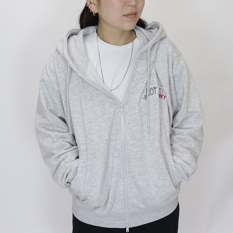 ゴーストデジタルプリントZIPパーカー