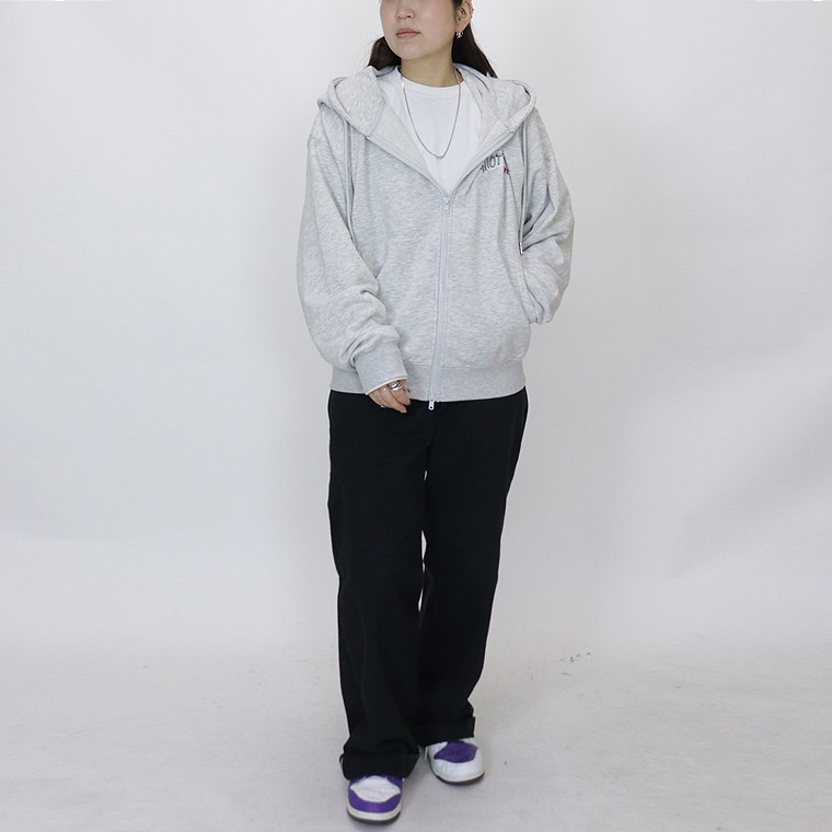 ゴーストデジタルプリントZIPパーカー