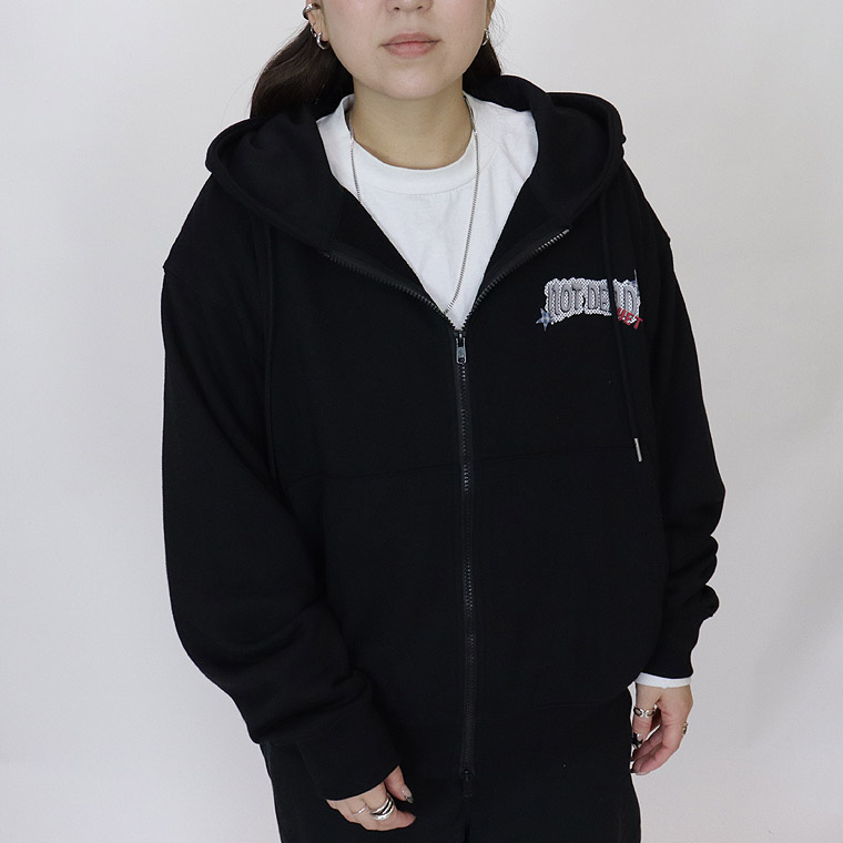 ゴーストデジタルプリントZIPパーカー