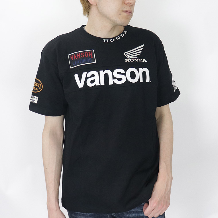 【HONDAコラボ】天竺半袖Tシャツ ホンダウイング