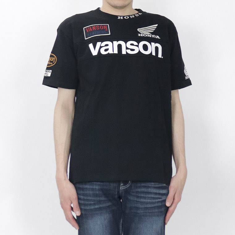 【HONDAコラボ】天竺半袖Tシャツ ホンダウイング