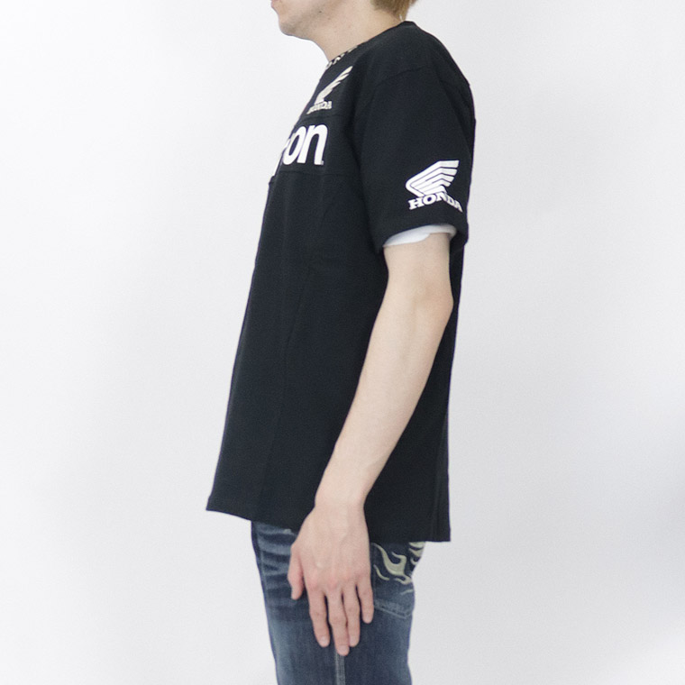 【HONDAコラボ】天竺半袖Tシャツ ホンダウイング