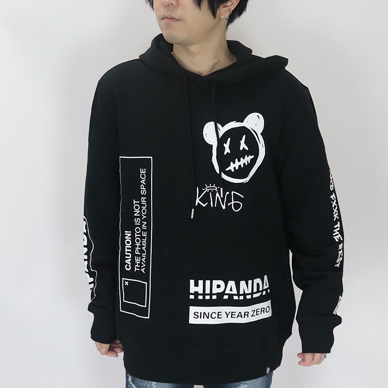 【HIPANDA】KING-pt PULL HOODIE
