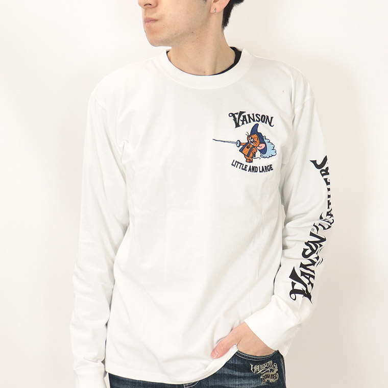 【TOM&JERRYコラボ】天竺長袖Tシャツ 騎士