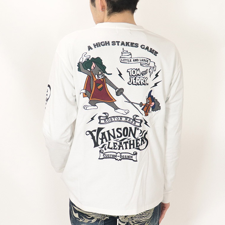 【TOM&JERRYコラボ】天竺長袖Tシャツ 騎士