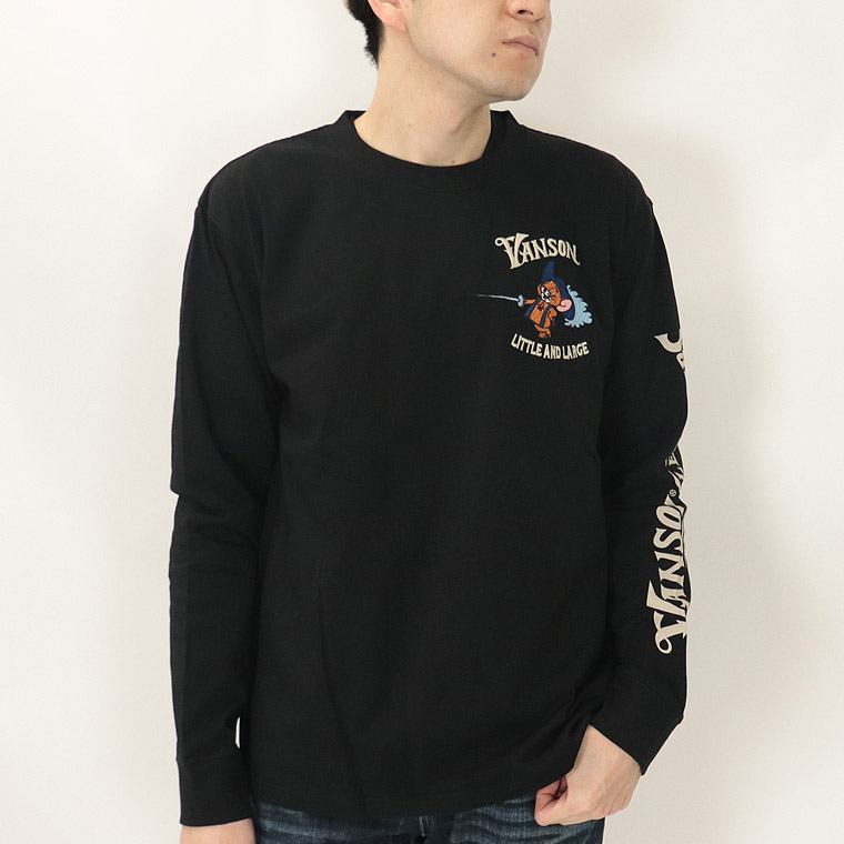 【TOM&JERRYコラボ】天竺長袖Tシャツ 騎士