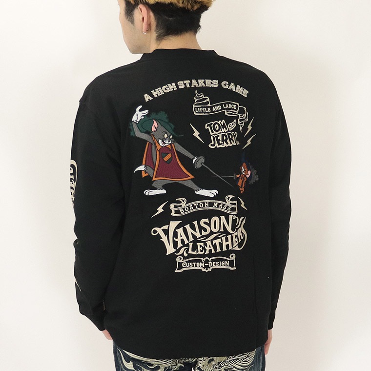 【TOM&JERRYコラボ】天竺長袖Tシャツ 騎士