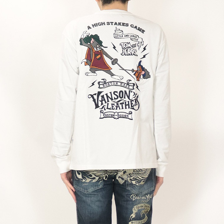 【TOM&JERRYコラボ】天竺長袖Tシャツ 騎士