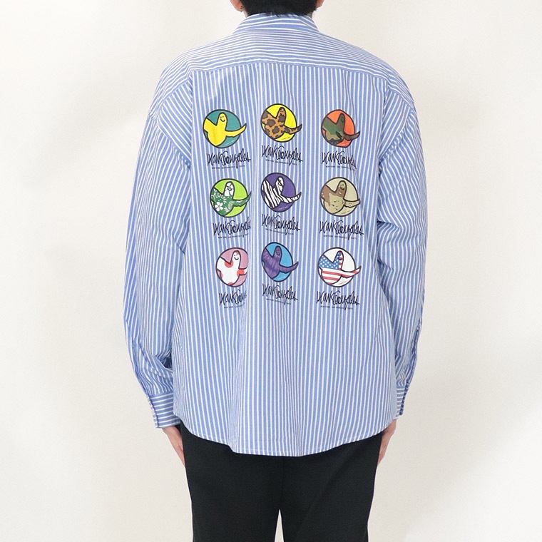 【GONZ】サークルエンジェルプリントシャツ