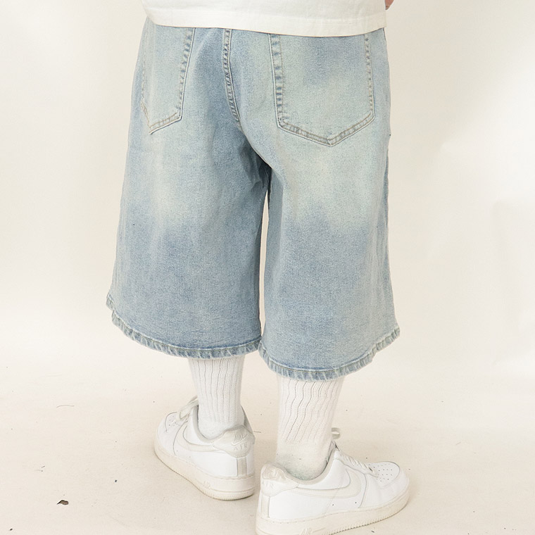 【PRO CLUB】HEAVYWEIGHT BAGGY FIT DENIM SHORT