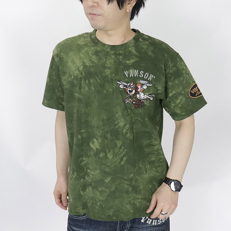 【TOM&JERRYコラボ】天竺半袖Tシャツ ドローンフライト