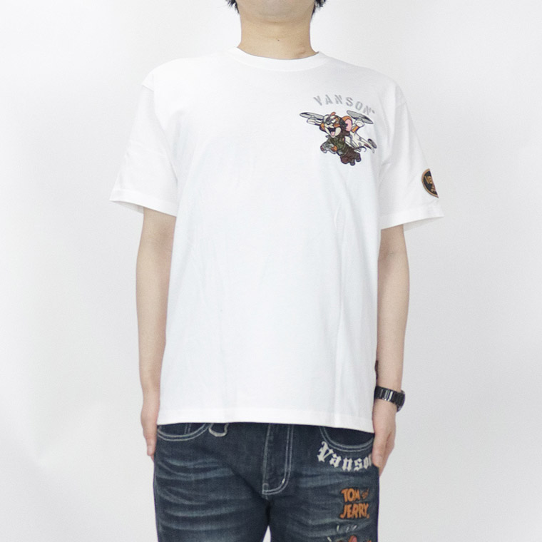 【TOM&JERRYコラボ】天竺半袖Tシャツ ドローンフライト
