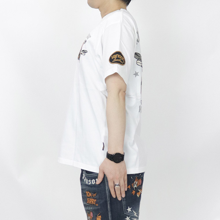 【TOM&JERRYコラボ】天竺半袖Tシャツ ドローンフライト