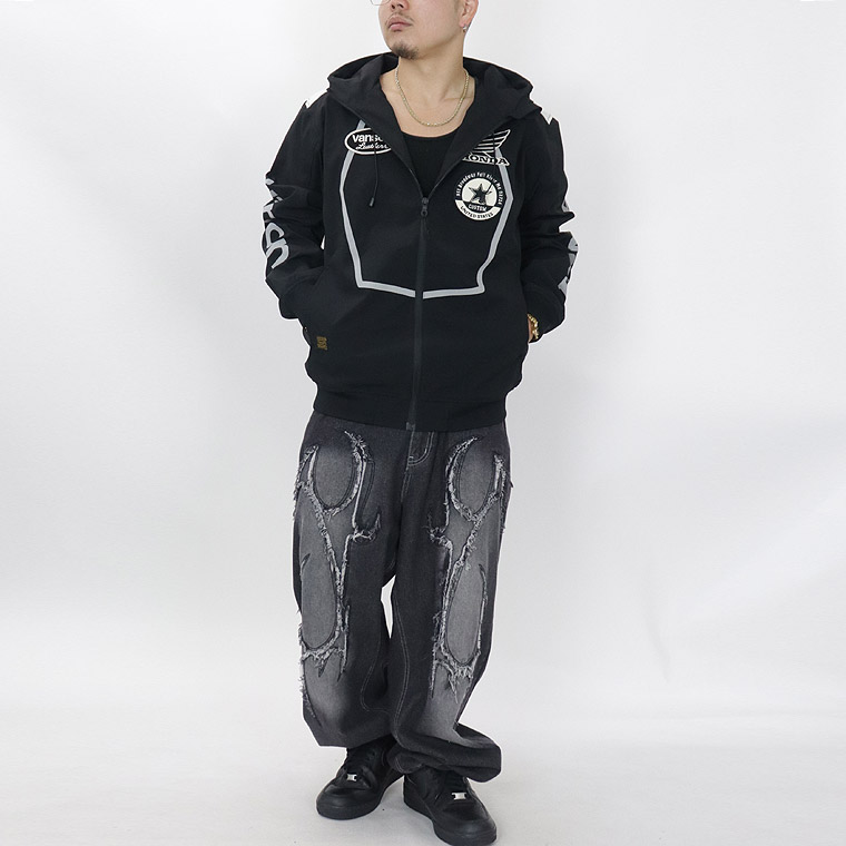 カットオフモチーフデニムパンツ