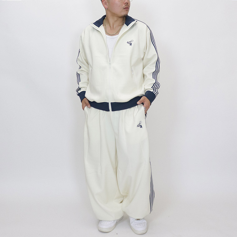 ハチ刺繍入りバルーンパンツ