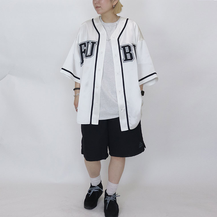 【FUBU】SATIN BASEBALL SHIRTS