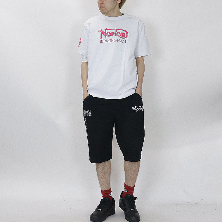 【NORTON】スクエアジャガードショーツ
