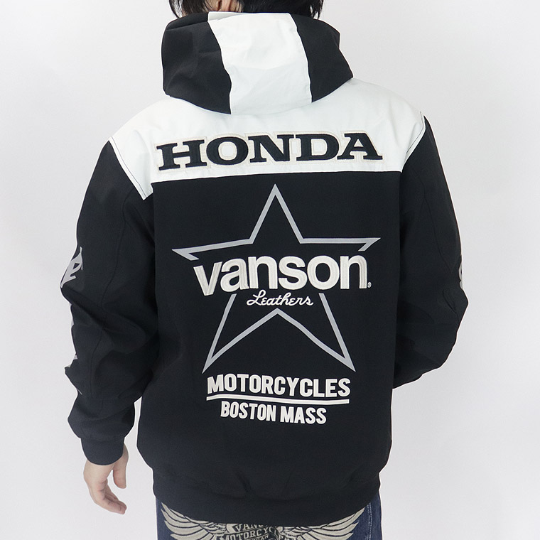 【HONDAコラボ】三層ストレッチZIPパーカー