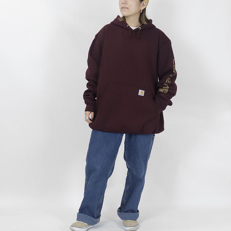 CARHARTT】袖ロゴプルパーカー | アイテムから探す,トップス