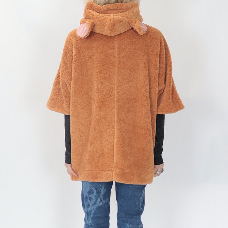 SALE【トムとジェリー】両面ボアポンチョTOMandJERRY(ペアルック/ユニ