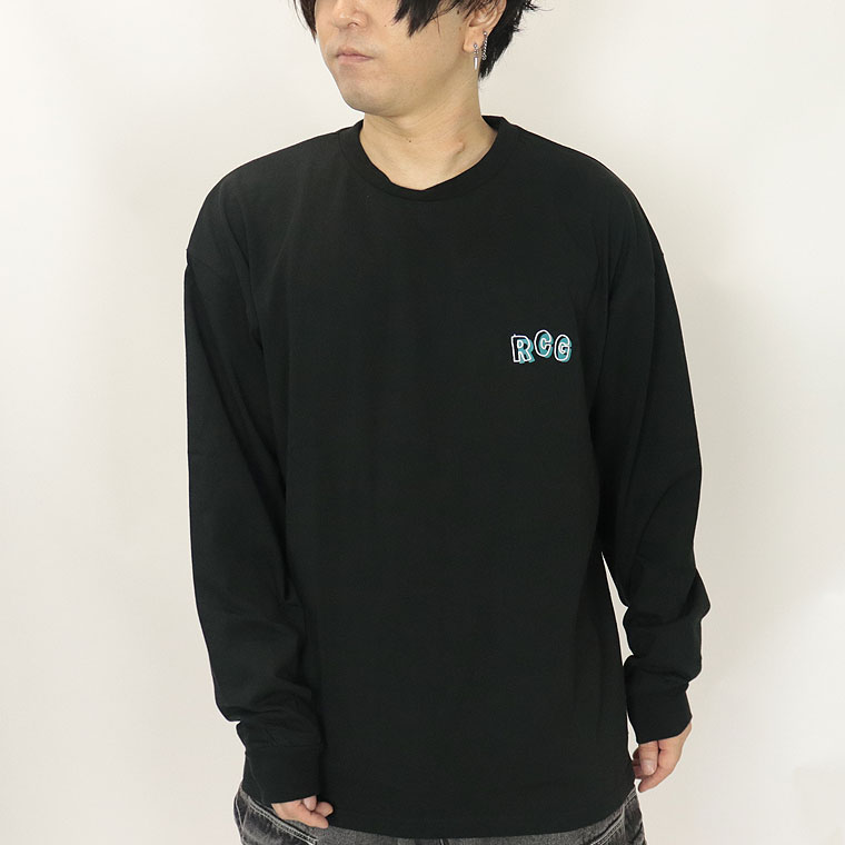 バックプリントBANANAGIRL長袖Tシャツ　 Lサイズ バックプリント Tシャツ 長袖[品番：OCGW0003809]｜ONE 4