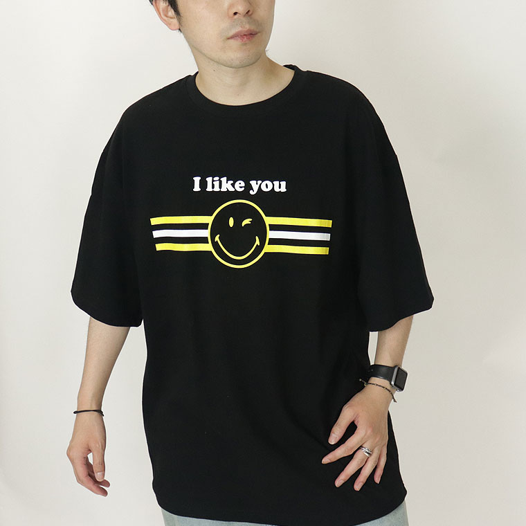I like youニコ半袖Tシャツ(ペア対応)