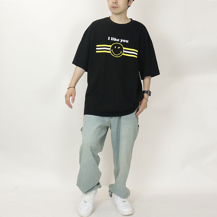 I like youニコ半袖Tシャツ(ペア対応)