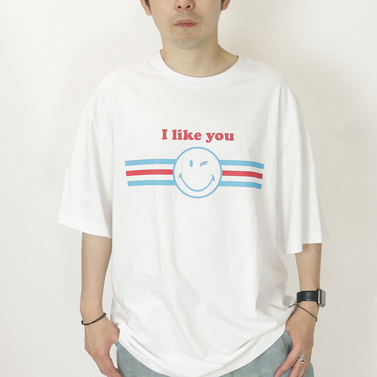 I like youニコ半袖Tシャツ(ペア対応)