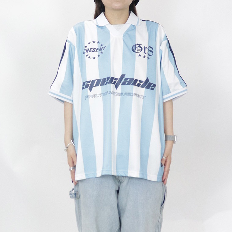 総柄サッカーデザインTシャツ