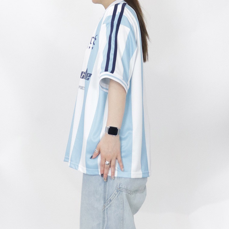 総柄サッカーデザインTシャツ