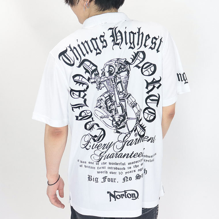【NORTON】ドライmanx engineポロシャツ