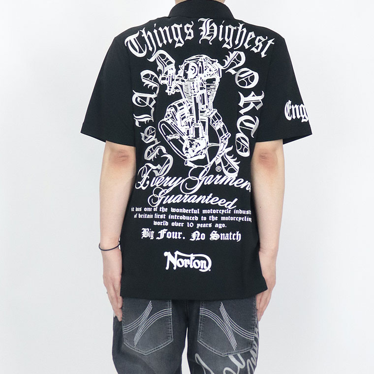 【NORTON】ドライmanx engineポロシャツ