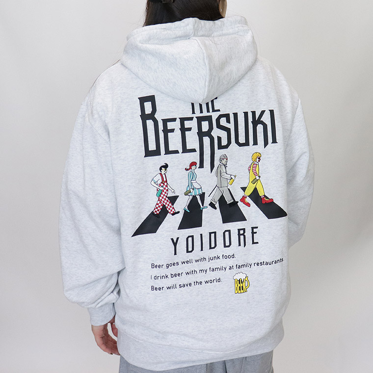 【YOIDORE】BEERSUKI パーカー