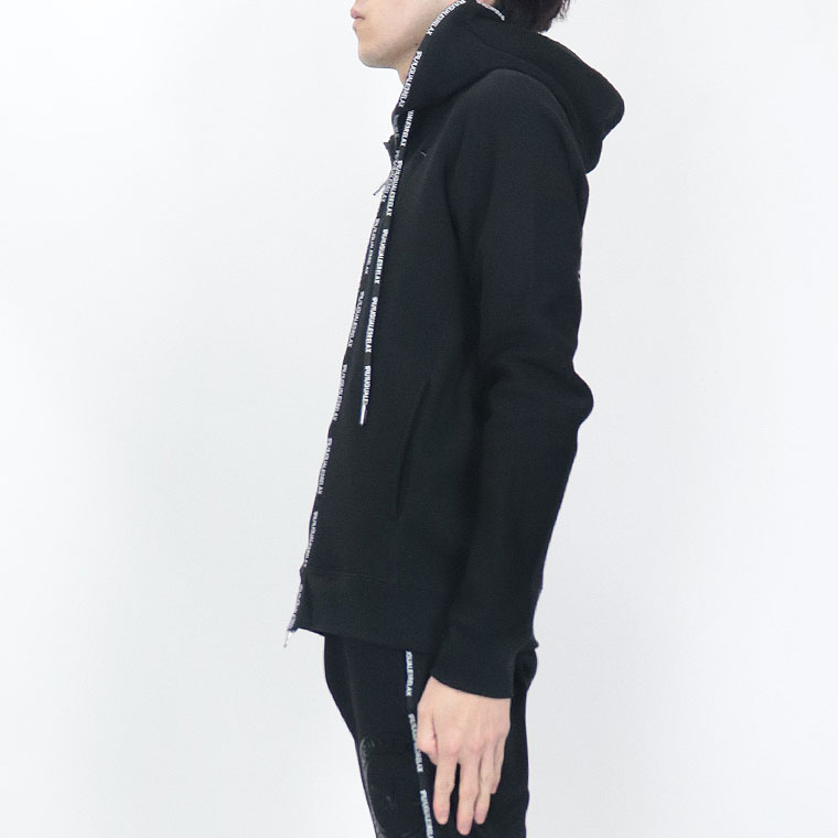 【1PIU】HEAVY FLEECE CIRCLE LOGO HOODIE