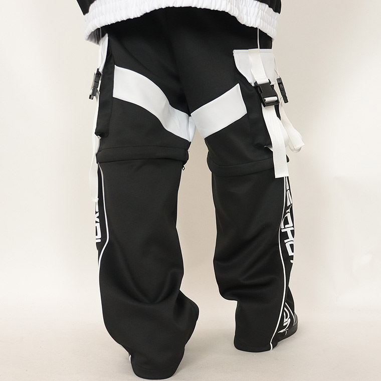 【PSYCHONATION】サイバー切替カーゴジャージパンツ