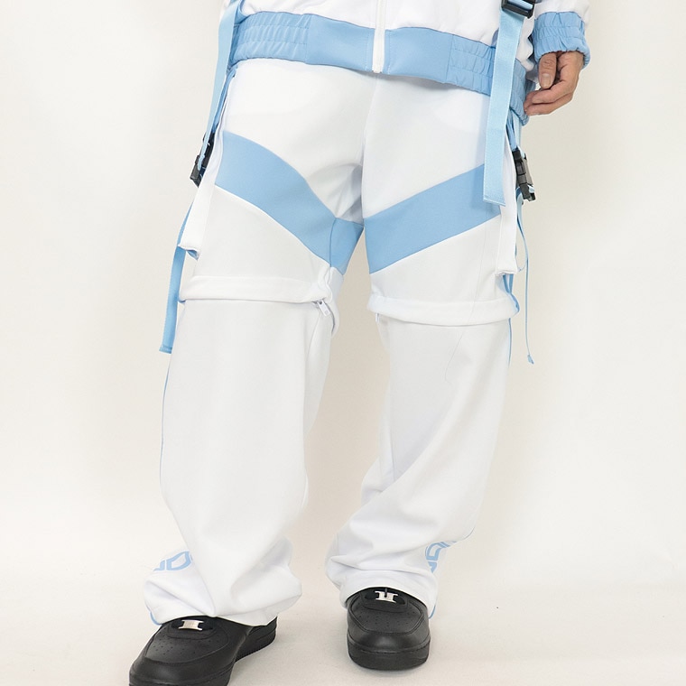 【PSYCHONATION】サイバー切替カーゴジャージパンツ